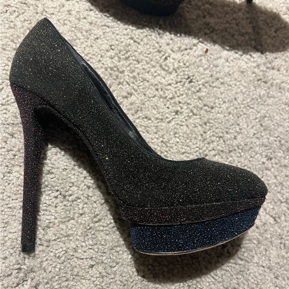 Brain Atwood brand new Sparkle Platform pumps size 8.5